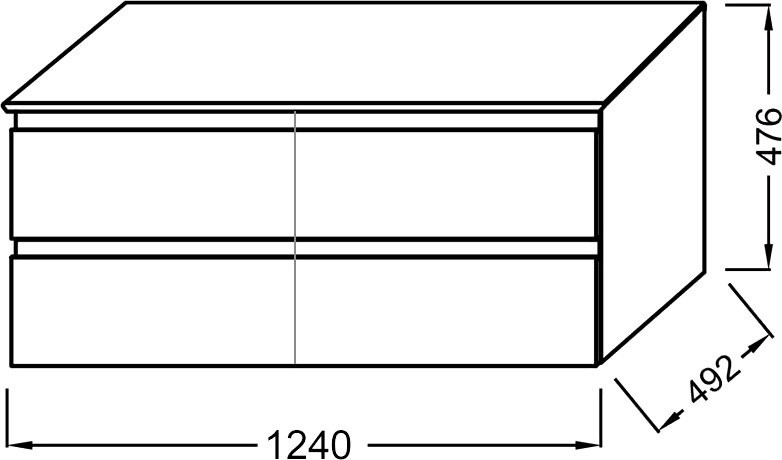 Мебель для ванной комнаты Jacob Delafon Madeleine 120 белая матовая, с подсветкой