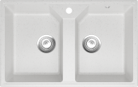 Мойка кухонная Domaci Палермо PR-770-001 белая