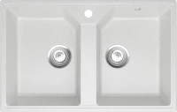 Мойка кухонная Domaci Палермо PR-770-001 белая Мойка кухонная Domaci Палермо PR-770-001 белая