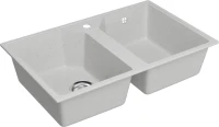 Мойка кухонная Domaci Палермо PR-770-001 белая Мойка кухонная Domaci Палермо PR-770-001 белая