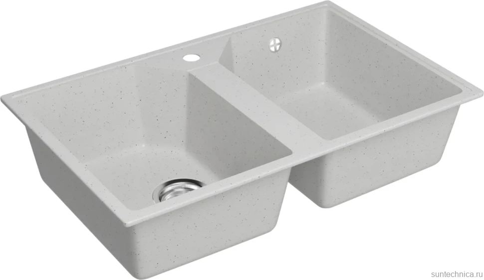 Мойка кухонная Domaci Палермо PR-770-001 белая