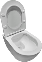 Комплект Унитаз подвесной Vincea Esse + Крепления Geberit Duofix 111.815.00.1 к стене + Звукоизоляция + Инсталляция UP 320 111.300.00.5 + Кнопка Sigma 01 115.770.11.5 белая