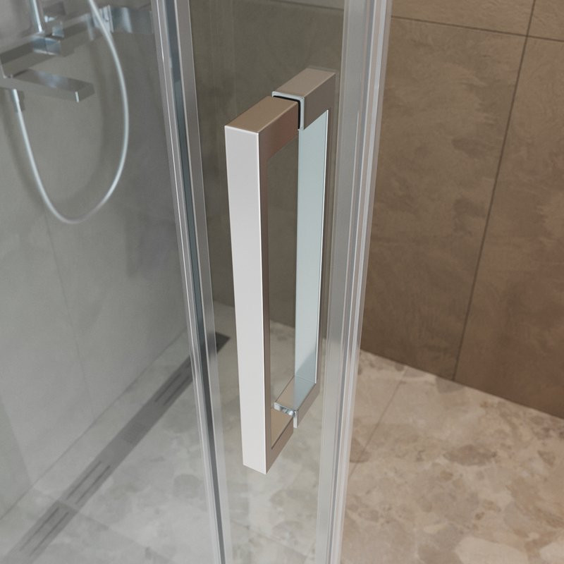 Душевой уголок BelBagno Soft Close-1 AH-1-120/80-C-Cr профиль хром