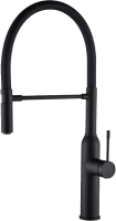 Смеситель для кухни Zorg Steel Hummer SH 2022 BLACK черный