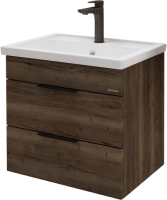 Тумба под раковину Grossman Форта 60 темный дуб