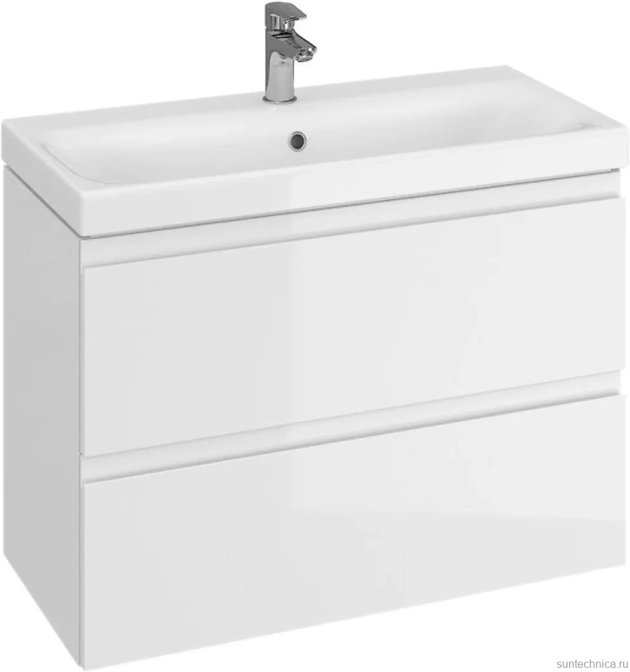 Мебель для ванной комнаты Cersanit Moduo slim 80 белая