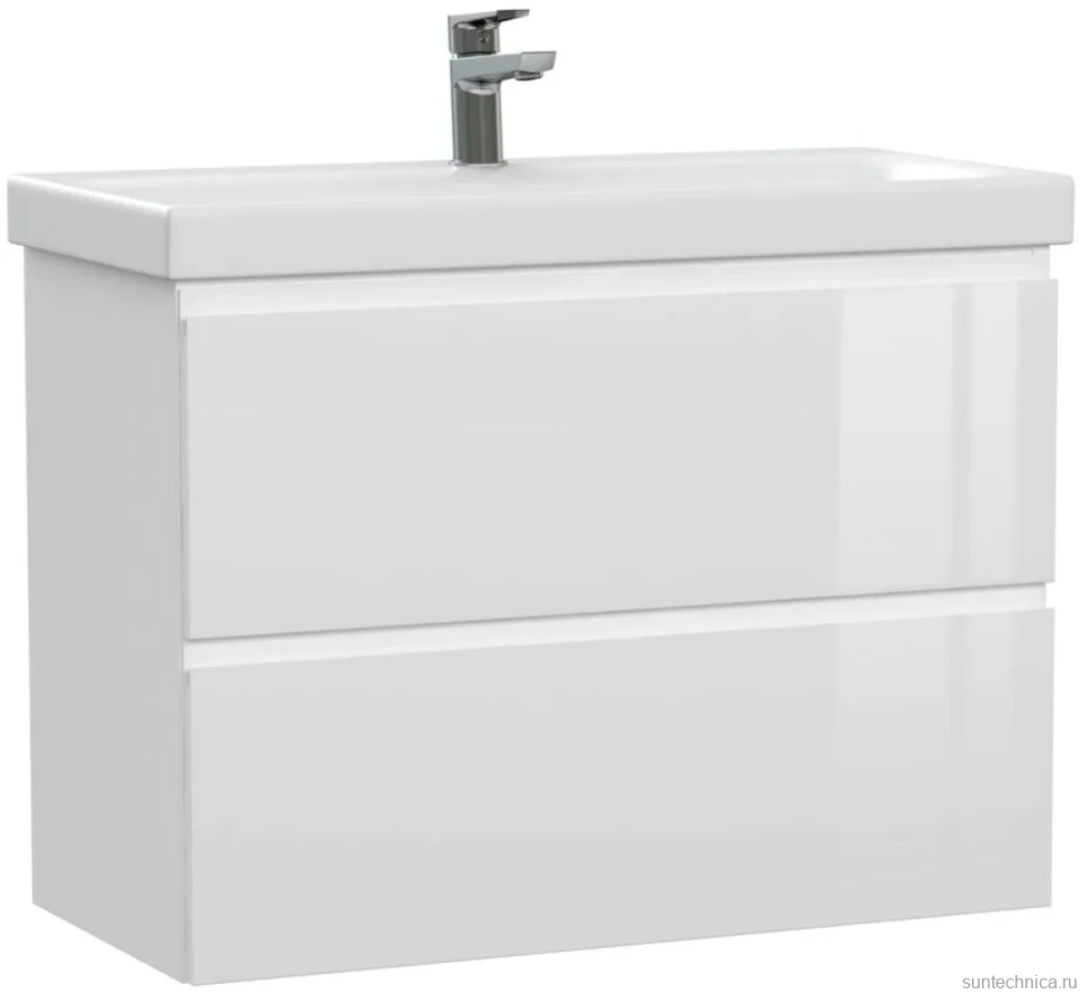 Мебель для ванной комнаты Cersanit Moduo slim 80 белая