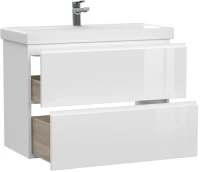 Мебель для ванной комнаты Cersanit Moduo slim 80 белая