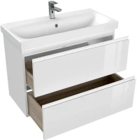 Мебель для ванной комнаты Cersanit Moduo slim 80 белая