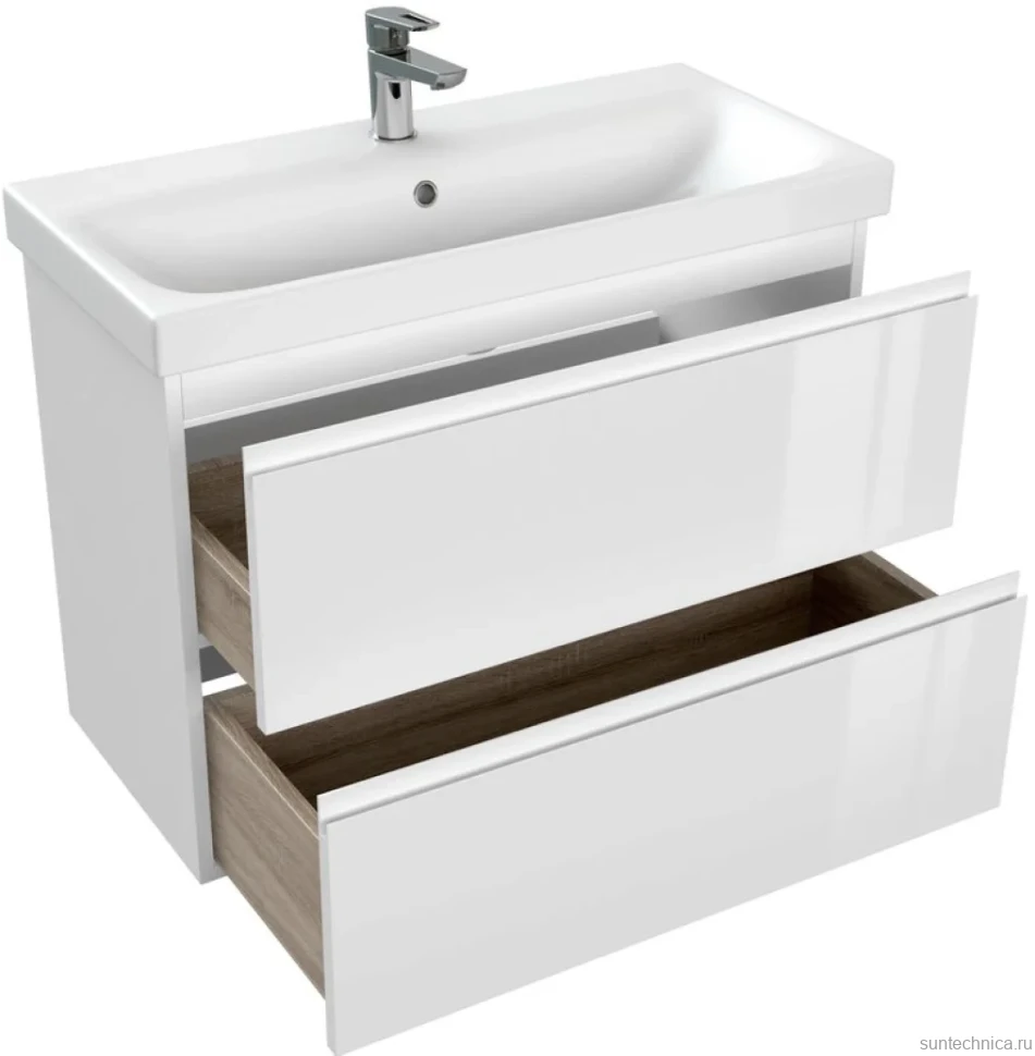 Мебель для ванной комнаты Cersanit Moduo slim 80 белая