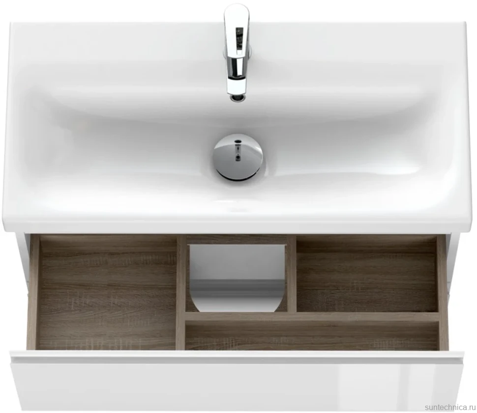 Мебель для ванной комнаты Cersanit Moduo slim 80 белая