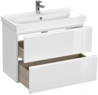 Мебель для ванной комнаты Cersanit Moduo slim 80 белая