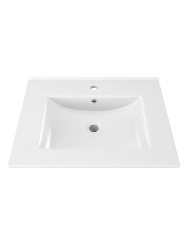 Тумба с раковиной Teymi Vitra 60 дуб, графит