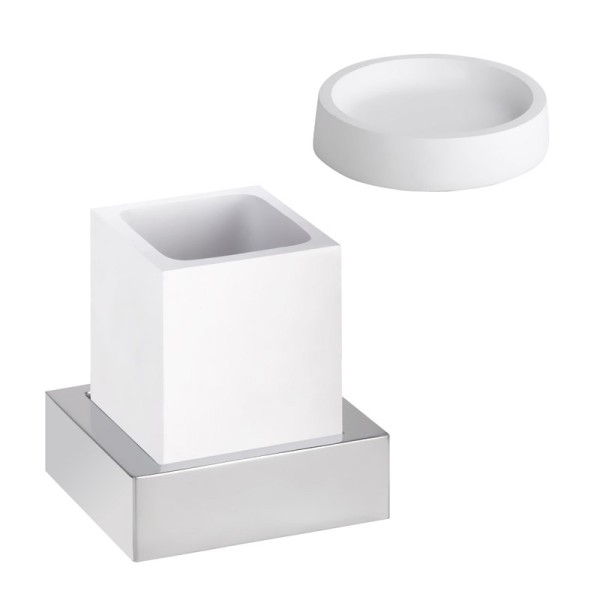 Набор Стакан Bemeta Gamma 145511012 + Мыльница 145708324