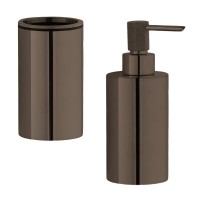 Набор Стакан Boheme Uno 10982-SGM + Дозатор 10980-SGM Набор Стакан Boheme Uno 10982-SGM + Дозатор 10980-SGM