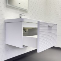 Мебель для ванной комнаты Comforty Танжер 70П подвесная, матовая белая