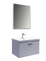 Мебель для ванной комнаты Comforty Танжер 70П подвесная, матовая белая