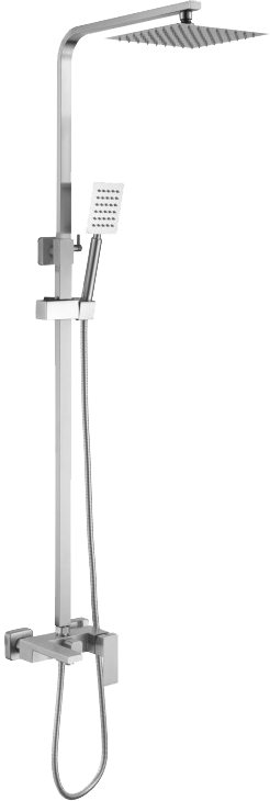 Душевая стойка Haiba HB803-2 сталь