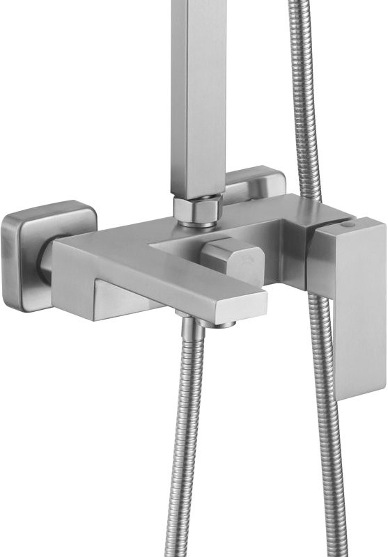 Душевая стойка Haiba HB803-2 сталь