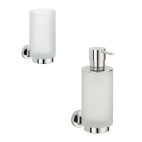 Набор Стакан Colombo Design Nordic B5202.CR-VAN + Дозатор B9323