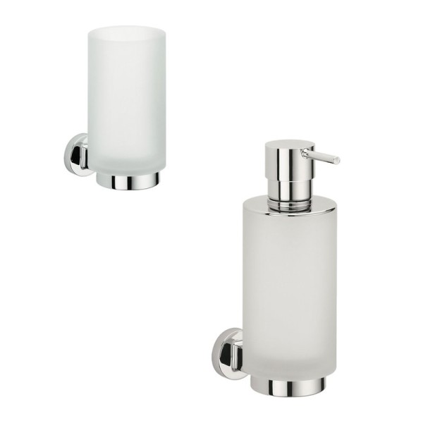 Набор Стакан Colombo Design Nordic B5202.CR-VAN + Дозатор B9323