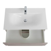Тумба с раковиной BelBagno Marino-cer-n 90 подвесная, rovere grigio