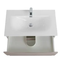 Тумба с раковиной BelBagno Marino-cer-n 90 подвесная, rovere grigio