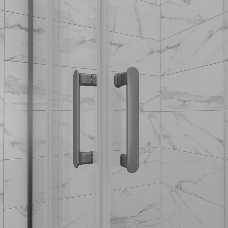 Душевой уголок Triton Фикс Графит Щ0000077408 90х90 см с поддоном