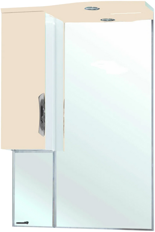 Зеркало Bellezza Лагуна L 65 бежевое