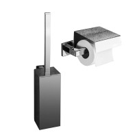 Набор Держатель Colombo Design BasicQ B3791.CR + Ершик B3707.CR Набор Держатель Colombo Design BasicQ B3791.CR + Ершик B3707.CR