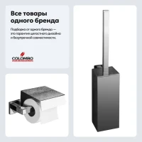 Набор Держатель Colombo Design BasicQ B3791.CR + Ершик B3707.CR