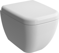 Комплект Унитаз подвесной VitrA Shift 7742B001-0075 белый матовый + Крышка 91-001-009 с микролифтом, петли хром, белая матовая + Инсталляция Geberit Duofix Delta 458.163.21.1 с кнопкой смыва, хром + Звукоизоляция