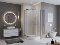Поддон для душа BelBagno Tray 85х85 R550 с сифоном