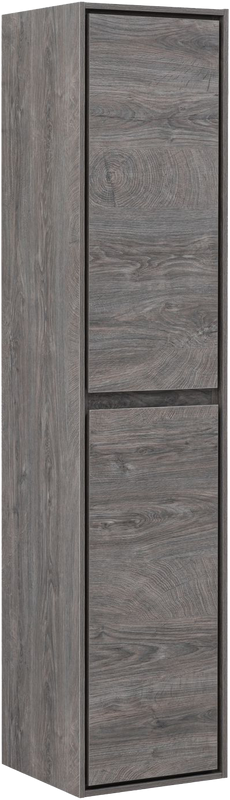 Шкаф пенал для ванной Aquanet Милан дуб рошелье