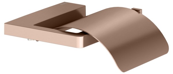 Держатель для туалетной бумаги Keuco Collection Moll 12760 красное золото шлифованное