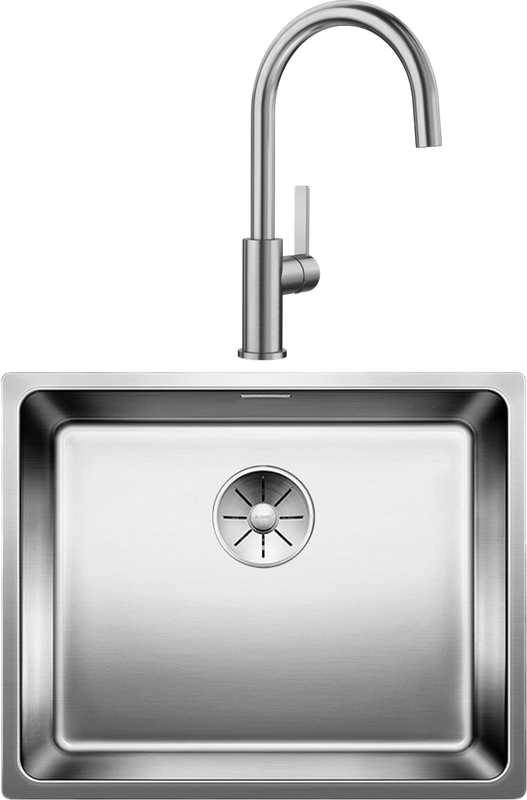 Комплект Мойка Blanco Andano 500-IF + Смеситель Candor 523120