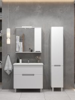 Мебель для ванной комнаты SanStar Ориана 80 напольная, раковина Cersanit Como 80