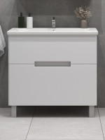 Мебель для ванной комнаты SanStar Ориана 80 напольная, раковина Cersanit Como 80