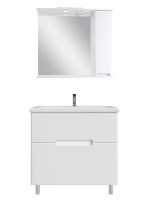 Мебель для ванной комнаты SanStar Ориана 80 напольная, раковина Cersanit Como 80