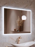 Зеркало Alavann Emma 100x80 с подсветкой, с антизапотеванием