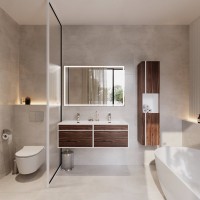 Тумба с раковиной STWORKI Вестервик 120 орех каньон