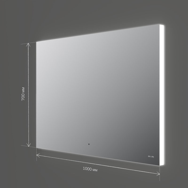 Зеркало AM.PM X-Joy 100 с подсветкой светодиодной