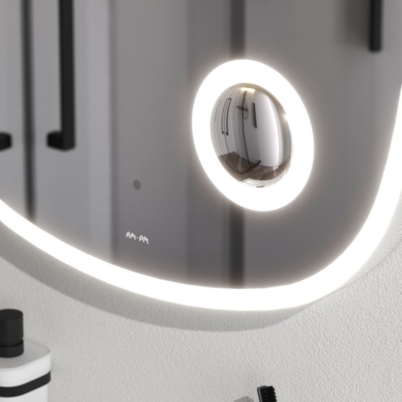 Мебель для ванной комнаты AM.PM Func 60 белый глянец, со столешницей, раковина M8FWCC30430WG