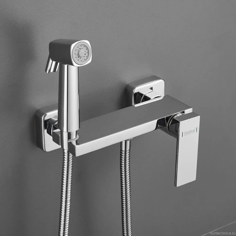 Гигиенический душ Haiba HB5517 со смесителем, хром