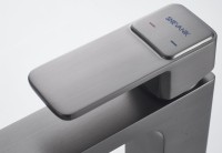 Смеситель для раковины Shevanik S9701T оружейная сталь