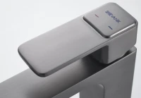Смеситель для раковины Shevanik S9701T оружейная сталь Смеситель для раковины Shevanik S9701T оружейная сталь