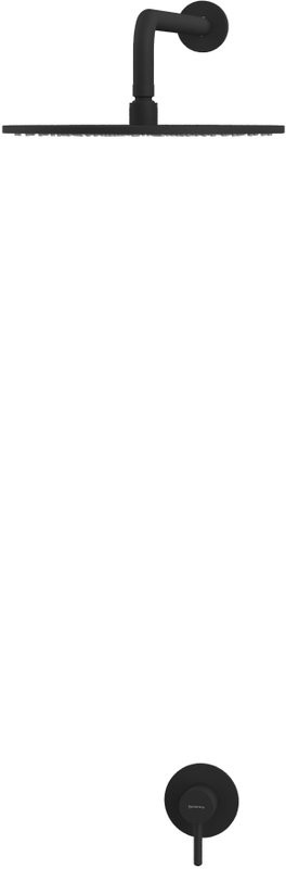 Душевой комплект WHITECROSS Y YSET01BL С ВНУТРЕННЕЙ ЧАСТЬЮ, черный