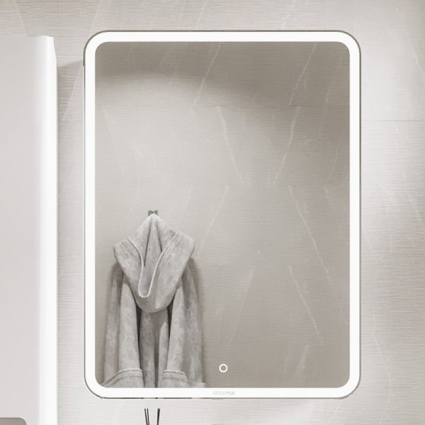 Зеркало-шкаф Grossman Адель R 60 с подсветкой