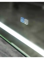 Зеркало BelBagno Kraft 90x80, с подсветкой, с подогревом, сатин