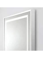 Зеркало BelBagno Kraft 90x80, с подсветкой, с подогревом, сатин